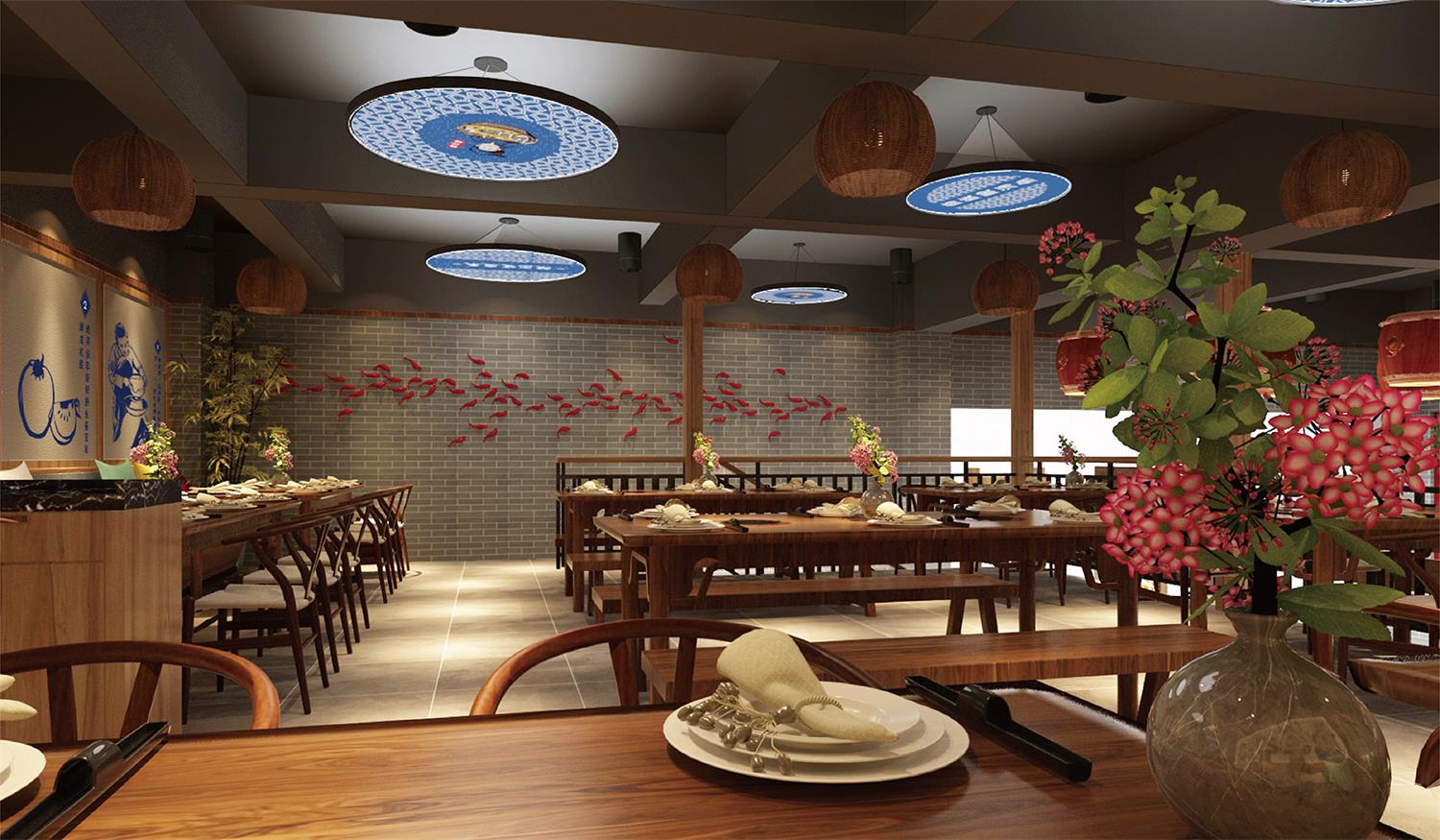 武汉如何让中餐厅的餐饮空间设计，蕴含中国传统文化底蕴？